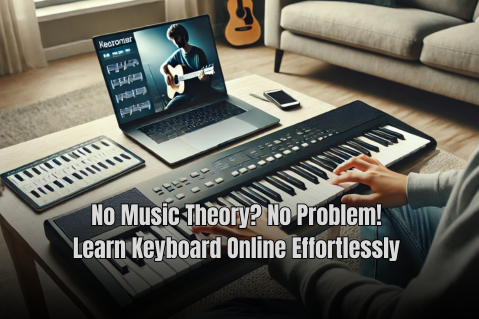 No Music Theory? No Problem! Learn Keyboard Online Effortlessly